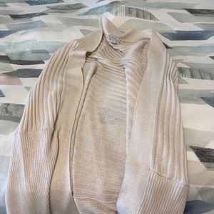 Nude mid arm length cardigan